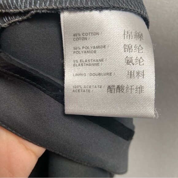 Judith & Charles cotton stretch cropped trousers pants Sz 8 - Picture 6 of 10